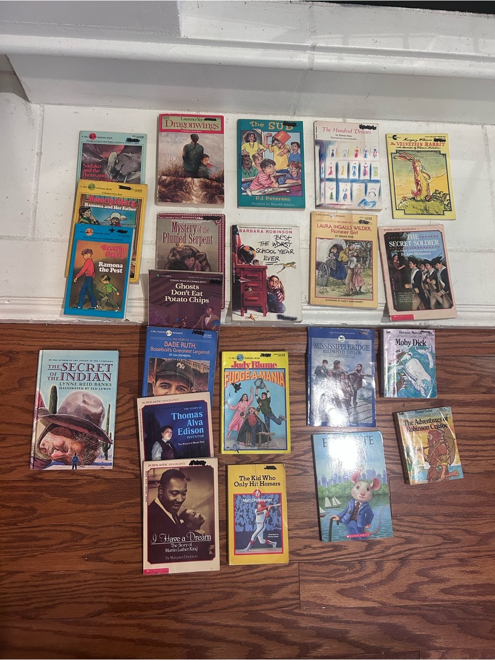 Lot of Vintage Children's Paperback Books - Multicolor